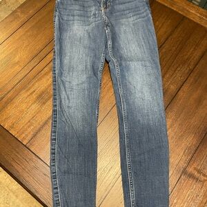 Hollister High-Rise Super Skinny Blue Jeans